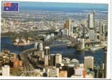 CPI B 10243 CARTE POSTALA - SYDNEY, AUSTRALIA. MARFURI EXPORTATE, RANG MONDIAL