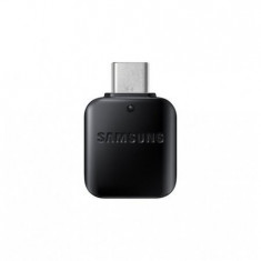 Adaptor SAMSUNG USB (mama) to Type-C OTG, Negru foto