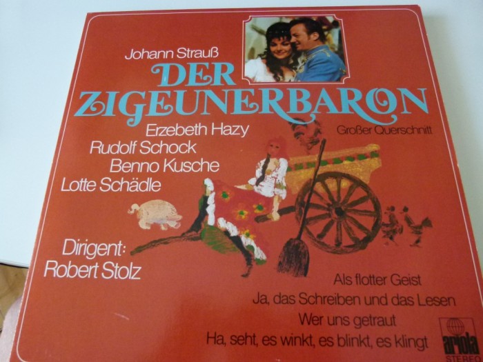 Strauss - der Zigeunerbaron - vynil