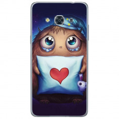 Husa Cute Sleepy Monster Anime SAMSUNG Galaxy J1 foto