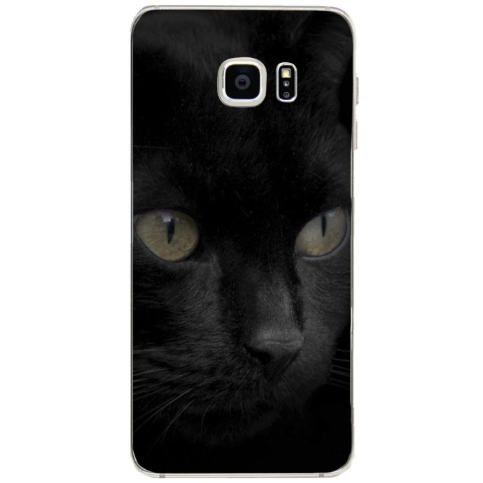 Husa Black Cat Face SAMSUNG Galaxy S6 Edge Plus Husa Black Cat Face SAMSUNG Galaxy S6 Edge Plus