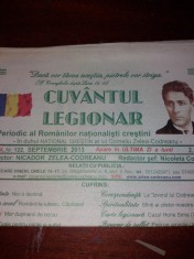 CUVANTUL LEGIONAR SEPTEMBRIE 2013 foto