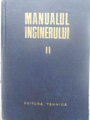 Manualul Inginerului Vol.2 Mecanica, Chimie Generala, Masurar - Gh. Buzdugan ,414654 foto