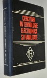 Cercetari in tehnologie electronica si fiabilitate - 1979