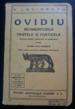Ovidiu, manual Metamorfozele - E. Lovinescu/ 1929