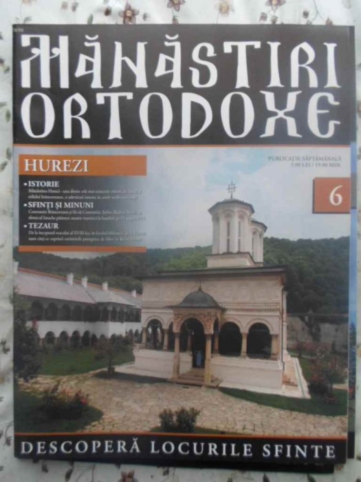 Manastiri Ortodoxe Vol.6 Hurezi - Colectiv ,414704 foto mare Manastiri Ortodoxe Vol.6 Hurezi - Colectiv ,414704 foto mare