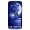 Husa Blue Cat And The Moon SAMSUNG Galaxy Core 4g