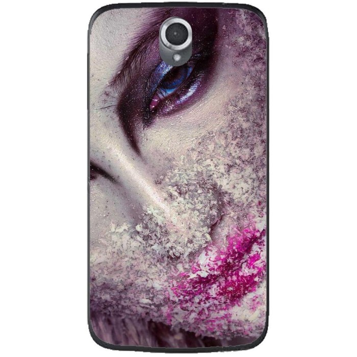 Husa Frozen Face Lenovo A859 foto mare Husa Frozen Face Lenovo A859 foto mare