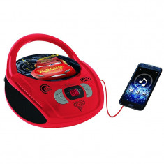 BOOMBOX RADIO/ CD PLAYER DISNEY CARS foto