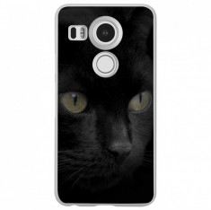 Husa Black Cat Face LG Nexus 5x foto