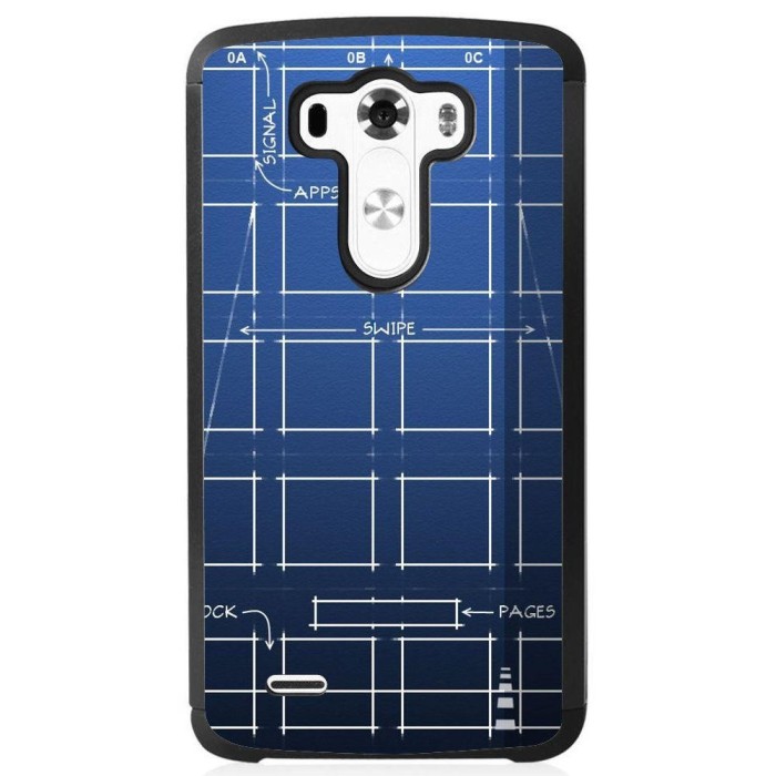 Husa Blueprint LG G4 foto mare Husa Blueprint LG G4 foto mare