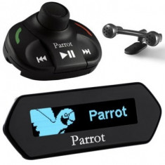 Sistem hands-free Bluetooth cu ecran OLED compatibil cu iPhone/iPod CAR KIT PARROT MKI9100 foto