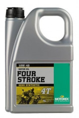 Ulei moto FOUR STROKE 4T 10W40 4L, Motorex foto