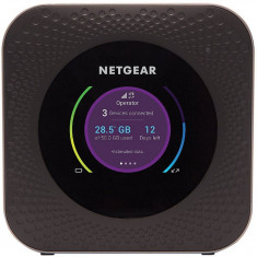 Router wireless NetGear NightHawk MR1100 , Dual Band , MIMO , Compatibil 4G LTE , Negru foto