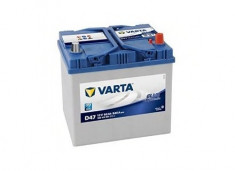 Baterie auto Varta D47, Blue dynamic, 60Ah, 540A, 5604100543132 foto