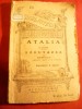 Racine - Atalia &amp; Banville- Sarutarea, 1916, BPT 276, trad. H.Lecca, Ed. Universala Alcalay, Carte Veche