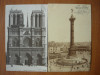 Franta - Paris - lot 4 carti postale vechi, Austria, Necirculata, Fotografie