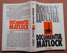 Documentul Matlock - Robert Ludlum foto