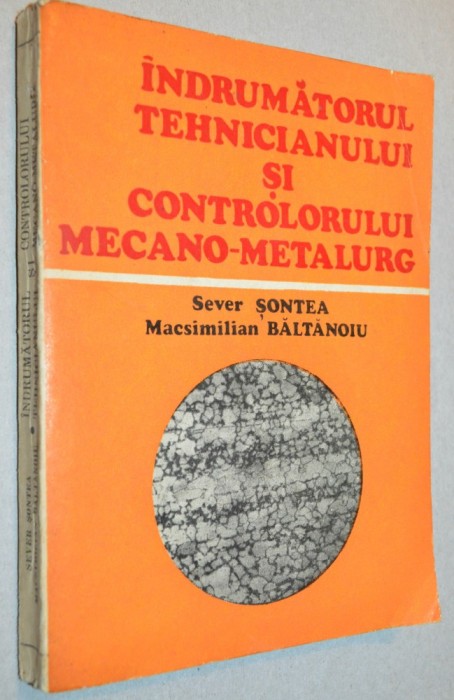 Indrumatorul tehnicianului si controlorului mecano-metalurg