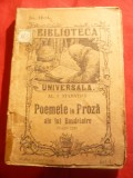 Al.T.Stamatiad - Poemele in proza Baudelaire 1921 Ed.Alcalay-Calafeteanu