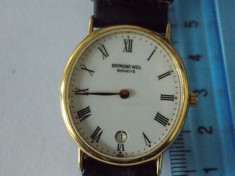 Ceas Raymond Weil Placat cu aur 18K -20 foto