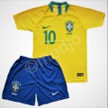 Compleu Echipament Fotbal NEYMAR BRAZILIA WORLD CUP 2018 copii 5 la 15 ani