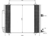 Radiator clima AC PEUGEOT 807 foto