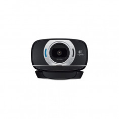 Camera web Logitech WebCam C615 , FullHD 1080p , Logitech Fluid Crystal , Detectie miscare , Negru foto