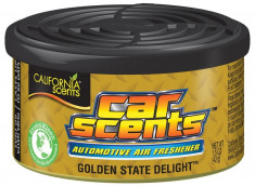 Odorizant auto cu gel - Car Scents - Golden State Delight foto