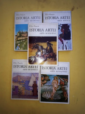 ISTORIA ARTEI ^ ELIE FAURE = 5 VOLUME foto