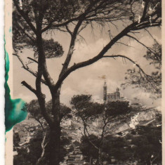 CPI B 10272 CARTE POSTALA - MARSEILLE. BAZILICA NOTRE DAME DE LA GARDE