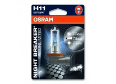 Bec Osram Night Breaker Unlimited, H11, 12V, 55W foto