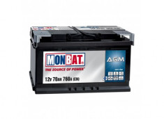 Baterie Monbat AGM, 60Ah, 560A foto