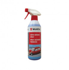 Spray dezghetat parbrizul Wurth, 500 ml foto