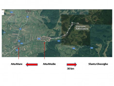 Teren extravilan 50.900 mp pe langa satul Aita Medie, jud Covasna foto