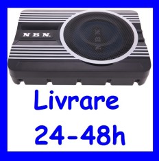Subwoofer COMPACT cu Amplificator inclus NBN se poate monta sub scaun ALTCT-3682 foto