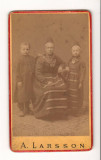 CPI B 10271 CARTE POSTALA - A. LARSSON, MAMA CU 2 COPII, 1880
