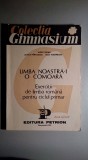 Limba noastra-i o comoara - Exercitii pentru ciclul primar -V. Molan