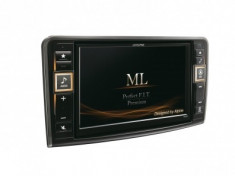 Sistem 2 DIN cu navigatie si ecran de 8inch (20.3cm) pentru Mercedes-Benz ML (W164) si GL (X164). Alpine Style X800D-ML foto