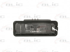 Lampa numar VW GOLF VI, VII, PASSAT, POLO 03.06- foto