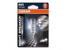 Bec Osram Night Breaker Unlimited, H1, 12V, 55W (Blister) foto