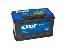 Baterie auto Exide, Excell, 80ah, 640A, EB800 foto