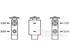 Supapa expansiune, clima MERCEDES-BENZ S-CLASS (W126) VAN WEZEL 30001101 foto