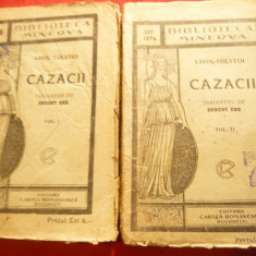 L.Tolstoi - Cazacii- 2 volume Ed. Minerva 126-127-127a -cca.1912