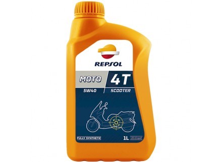 Ulei motor Repsol Moto Scooter 4T, 5W40, 1L foto mare Ulei motor Repsol Moto Scooter 4T, 5W40, 1L foto mare