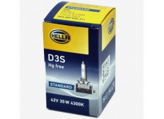 Bec xenon D3S, Hella, 8GS009028-311 foto