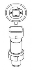 Comutator presiune, aer conditionat RENAULT Clio 2 NRF 38930 foto