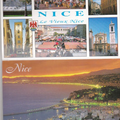 bnk cp Franta - Nisa - pliant cu 12 carti postale necirculate