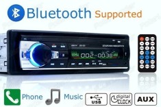 Casetofon Auto Bluetooth USB MP3 player Radio Telefon Telecomanda 50w foto