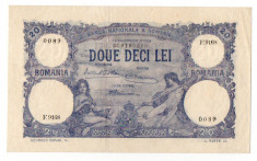 Bancnota 20 lei 1929 foto